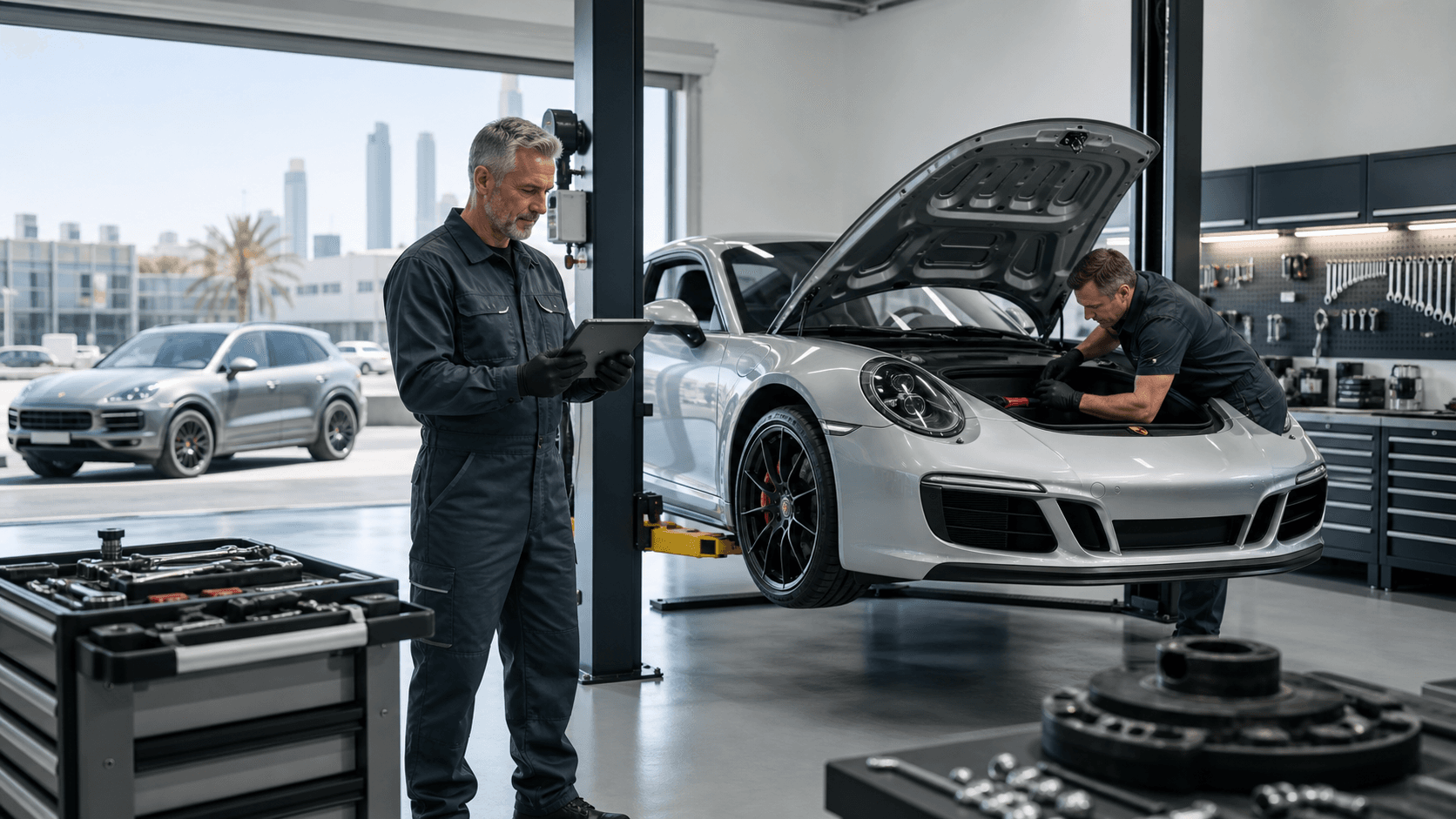 European Car Service in Dubai for German Luxury Cars