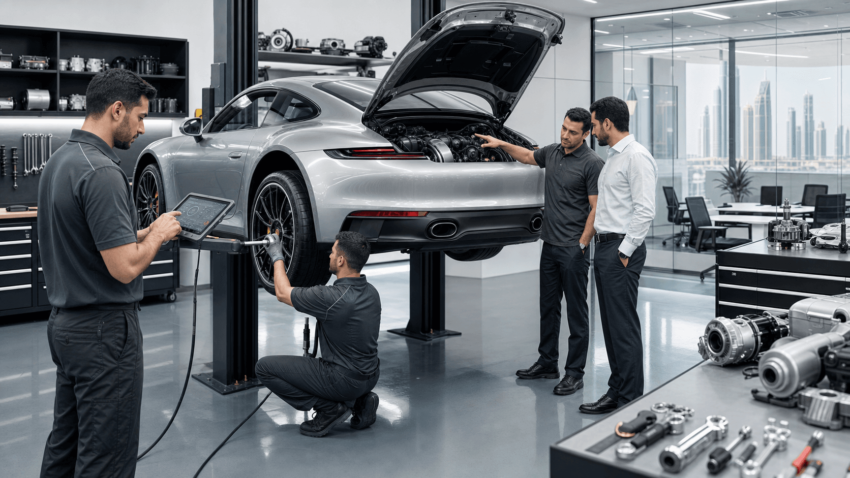What Makes a Porsche Service Center Work Like Clockwork